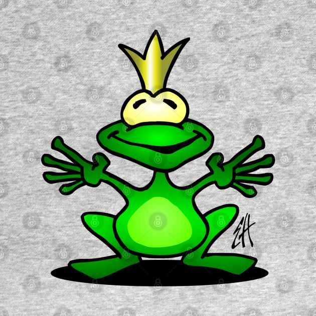 Frog prince by Cardvibes